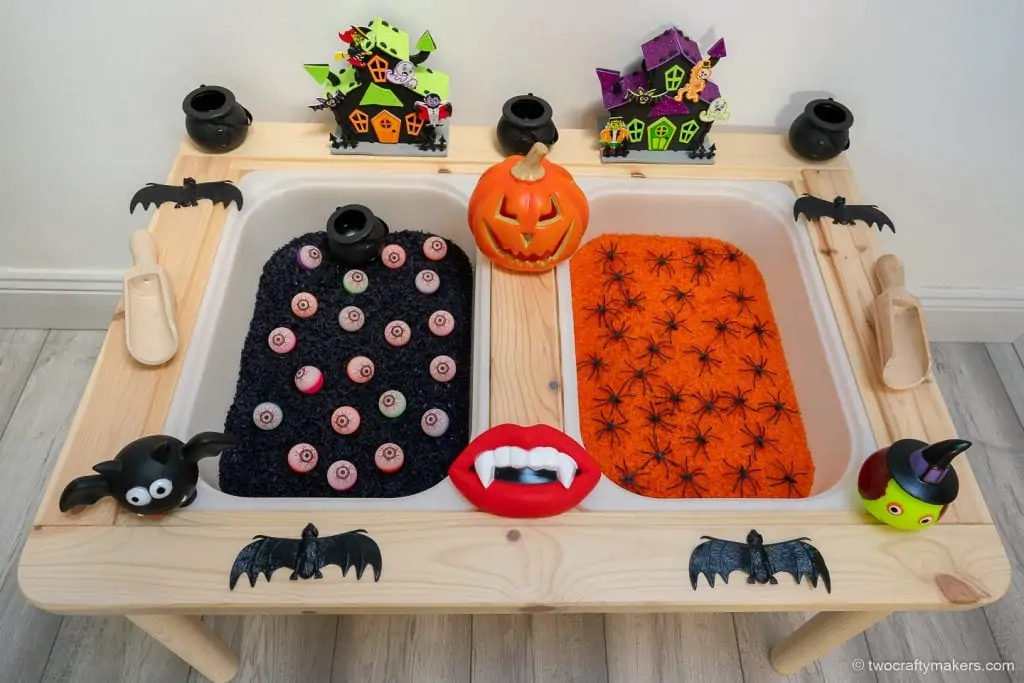 Halloween Sensory Bins