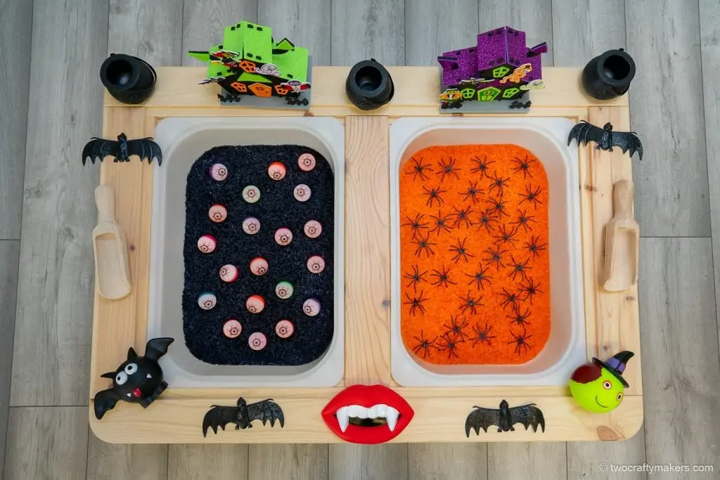 Halloween Sensory Bins