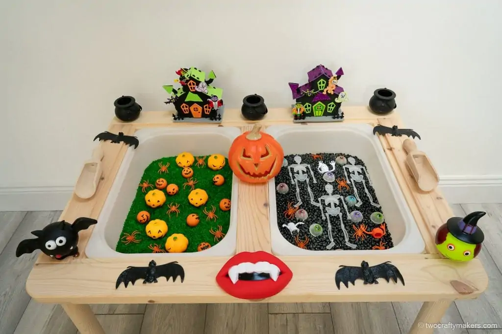 Halloween Sensory Bins