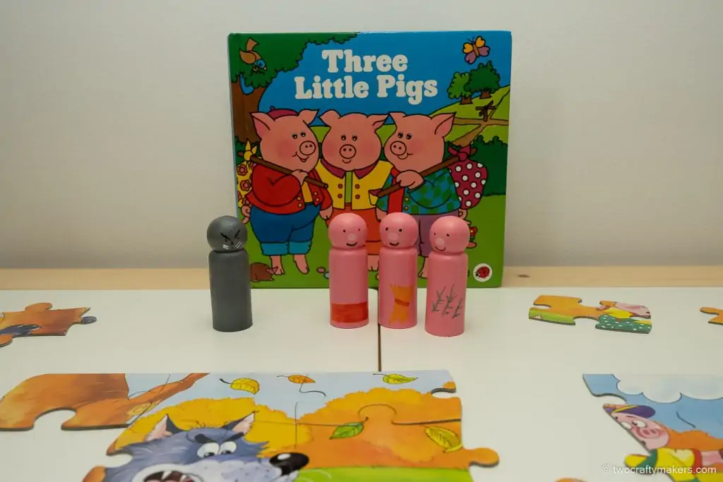 Three Little Pics Activities Sensory Play