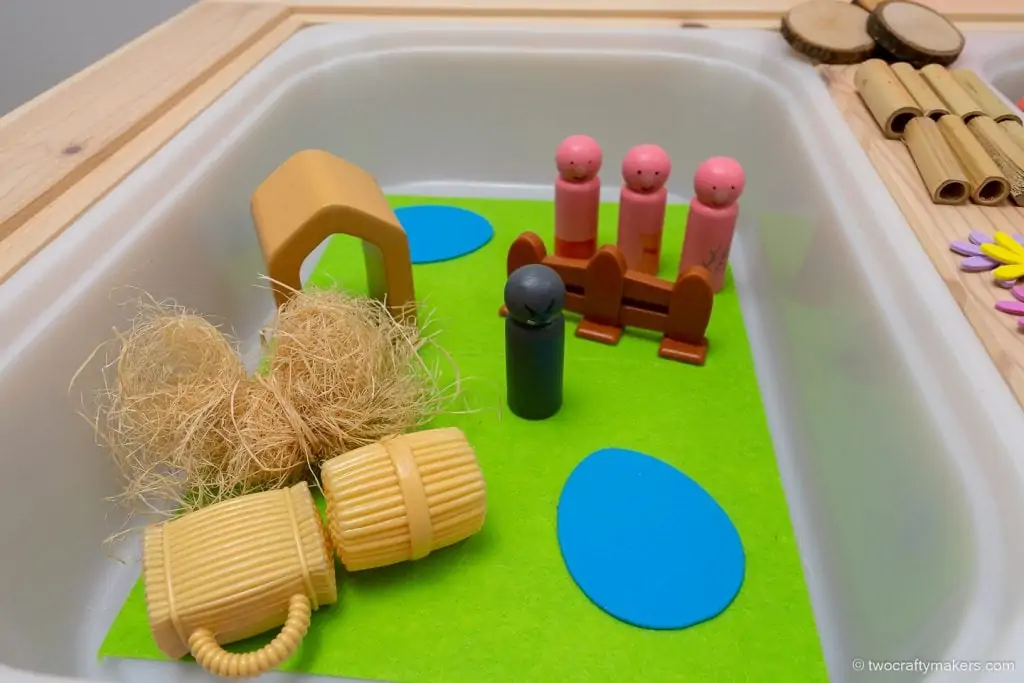 Three Little Pics Activities Sensory Play