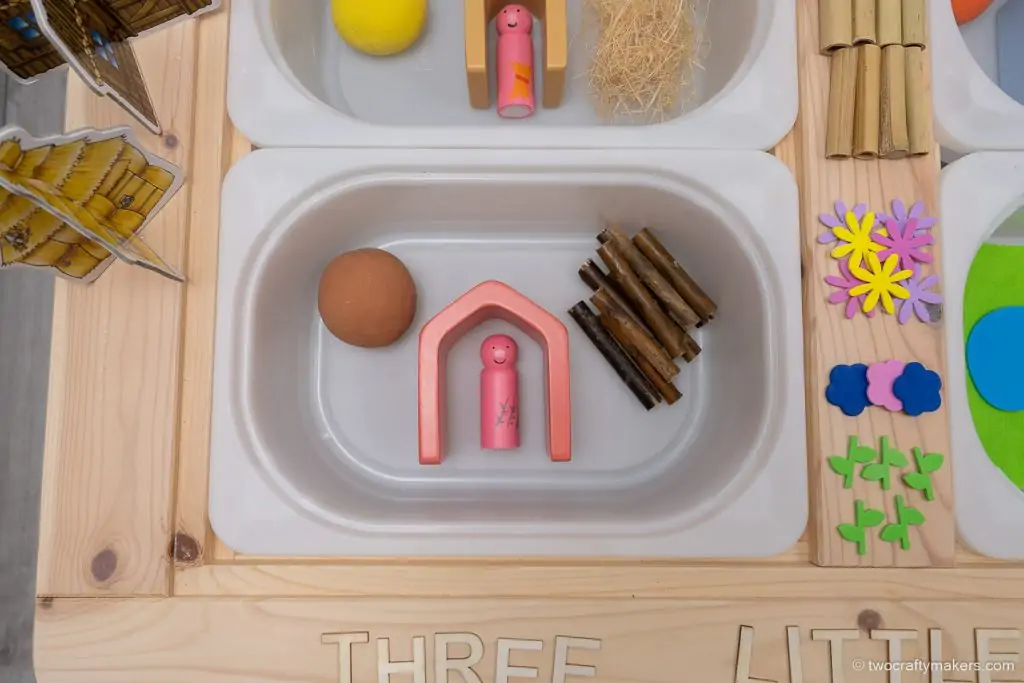 Three Little Pics Activities Sensory Play