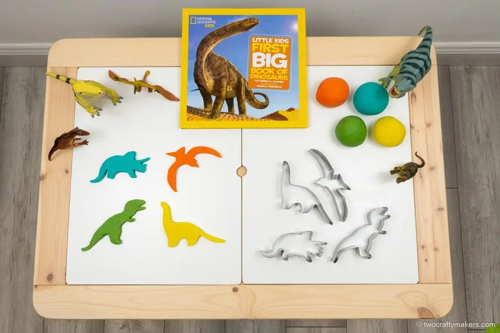 Dinosaur Sensory Bins