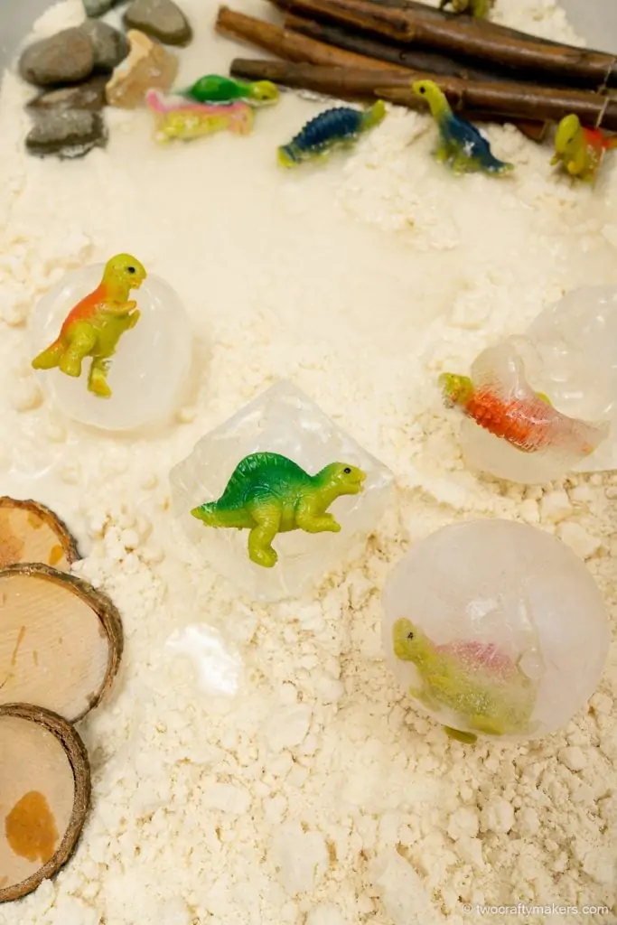 Dinosaur Sensory Bins