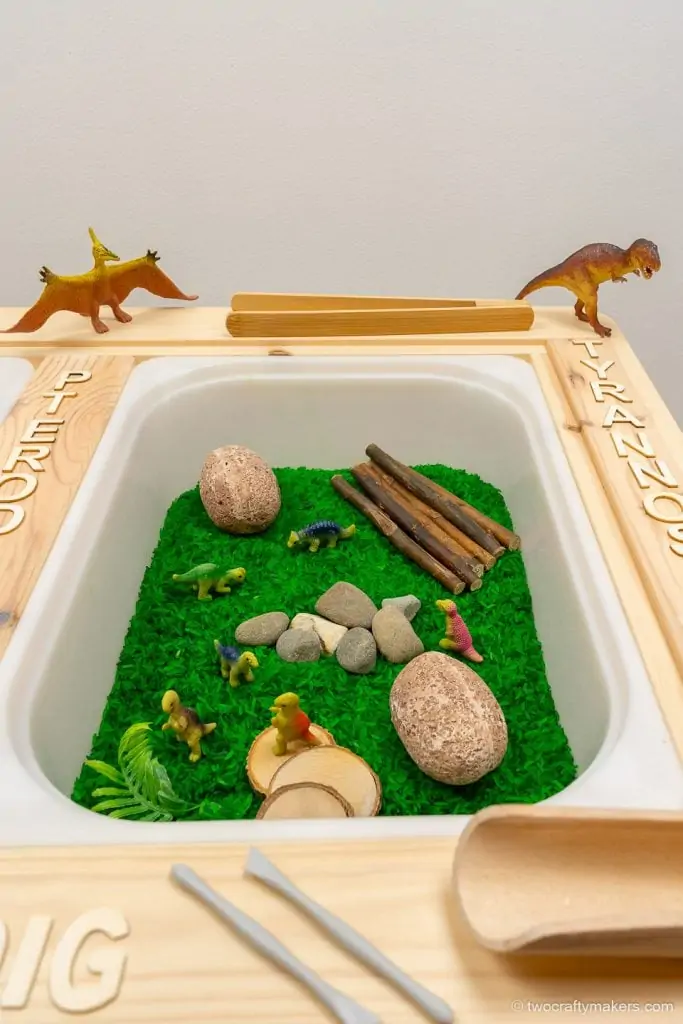 Dinosaur Sensory Bins