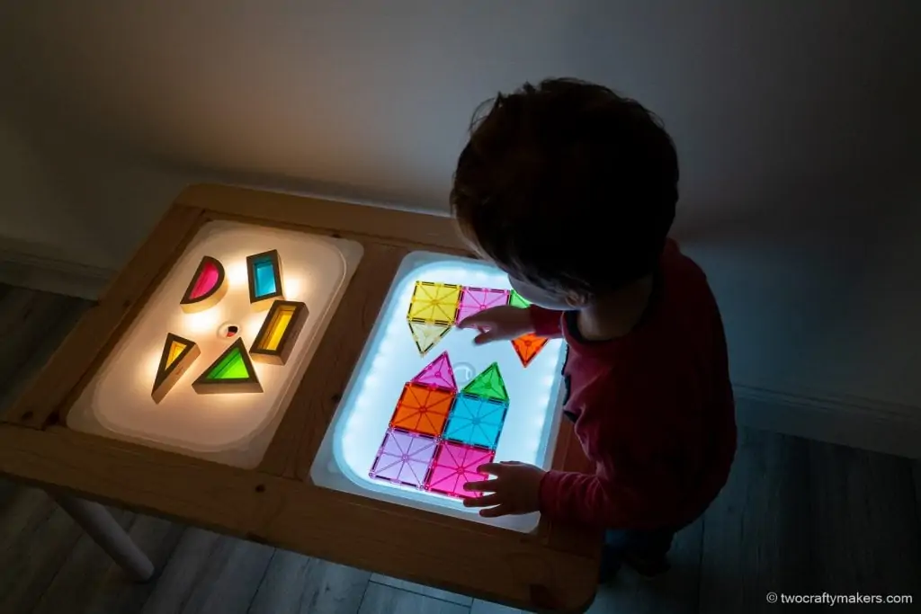 DIY Light Table Ikea