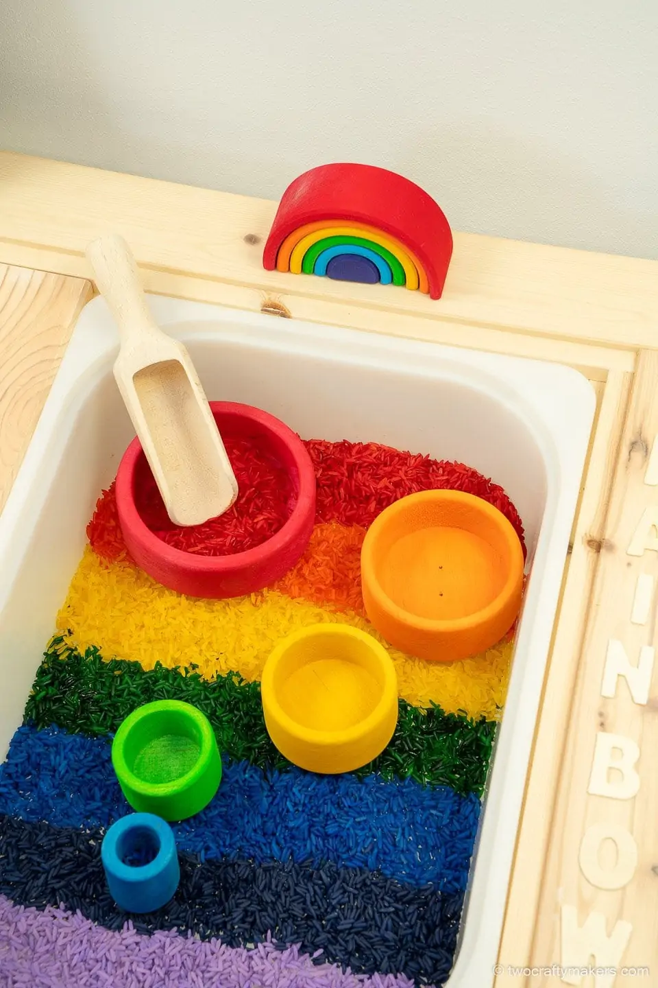 Rain Sensory Bin Ideas