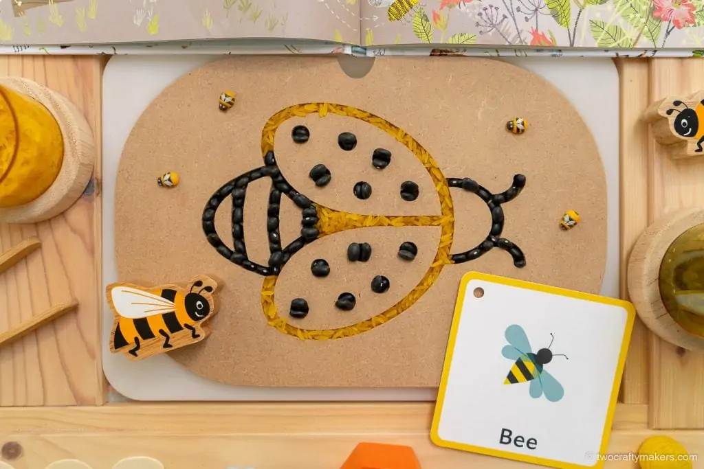 Bee Sensory Bin