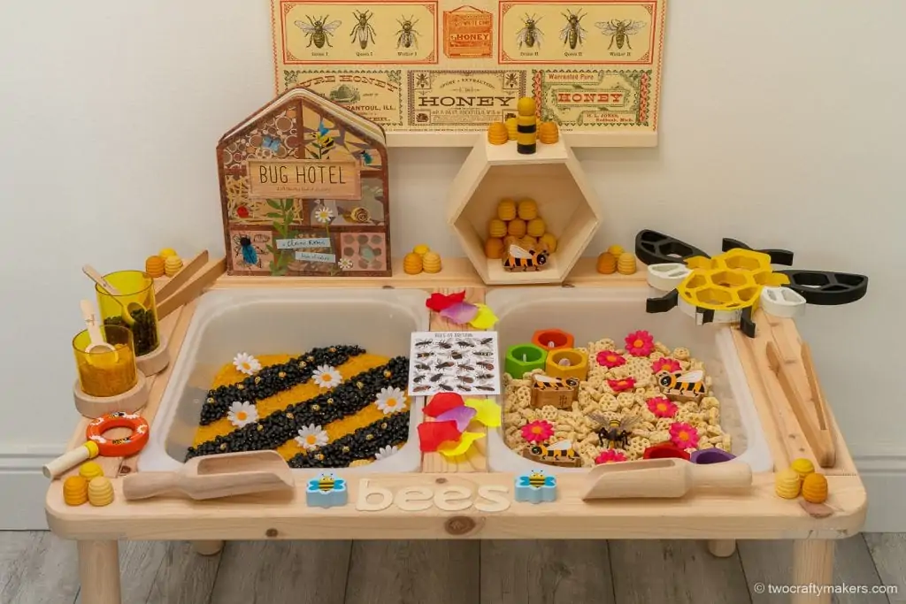 Bee Sensory Bin