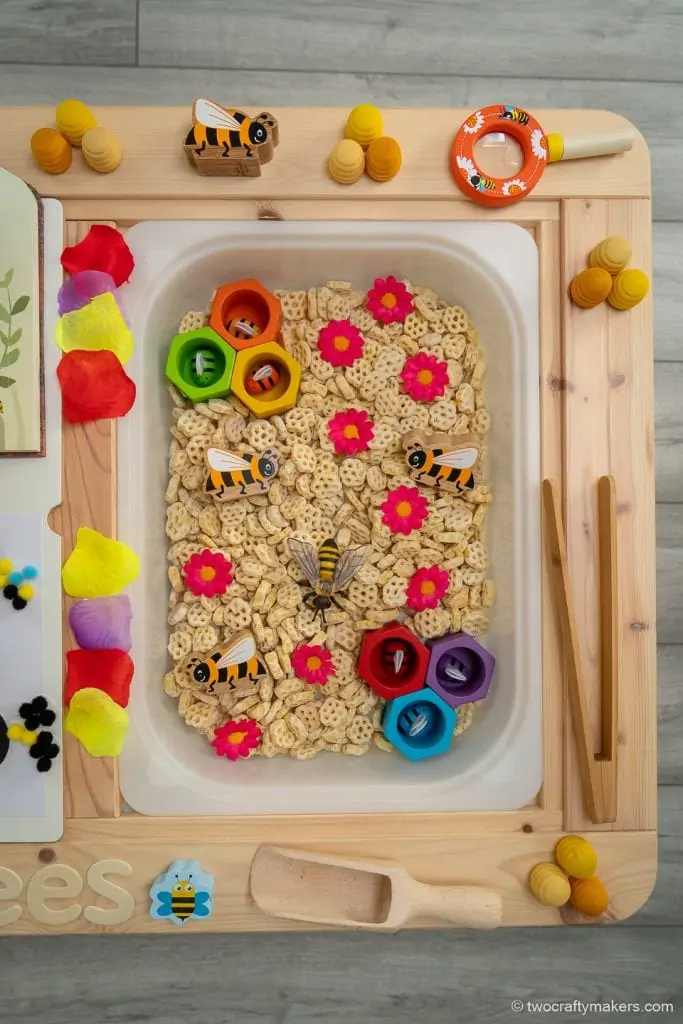 Bee Sensory Bin