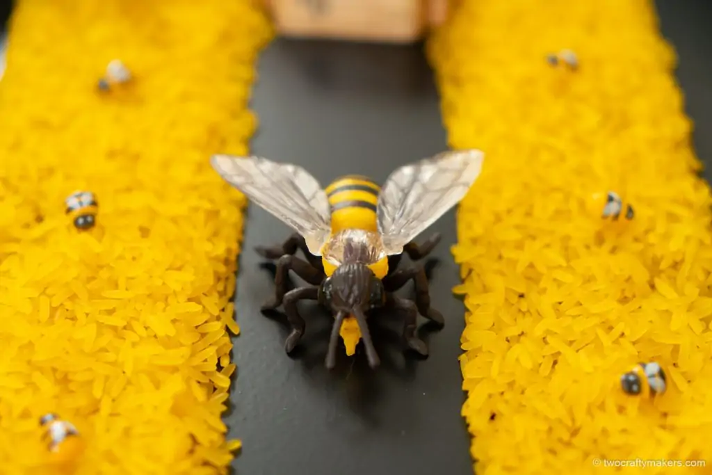 Bee Sensory Bin
