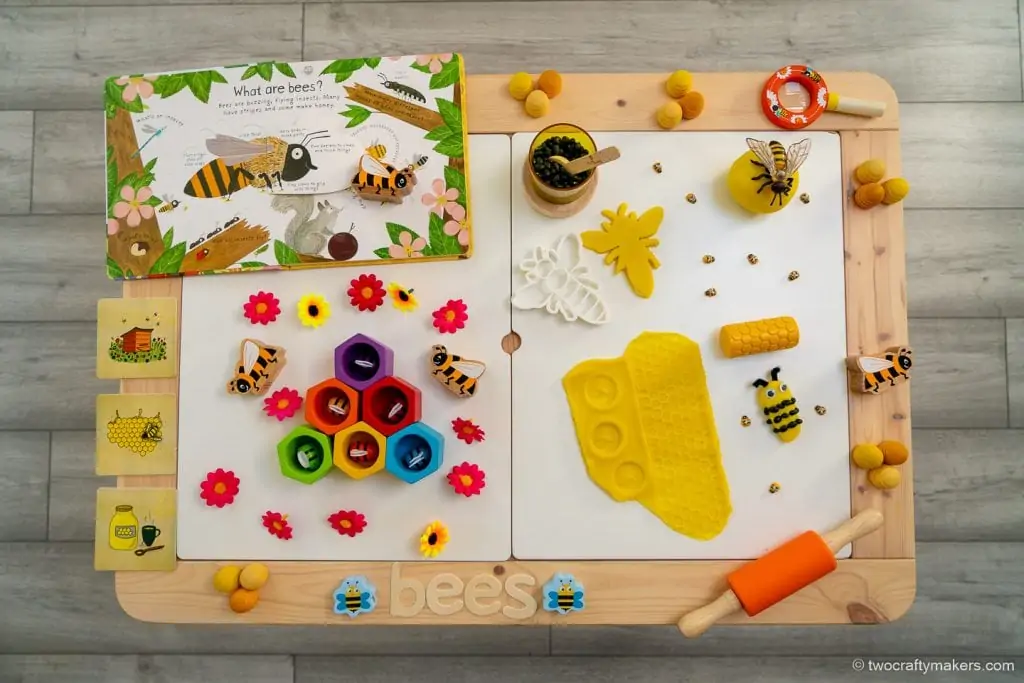 Bee Sensory Bin