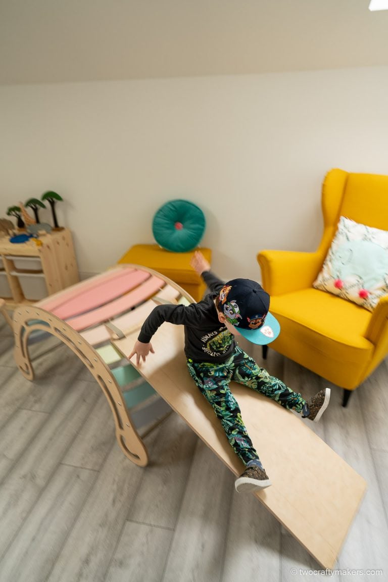 Pikler Climbing Arch: 7 awesome play ideas! - Two Crafty Makers