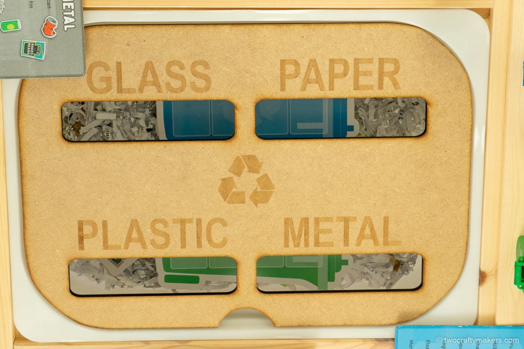 Recycling Sensory Bin Ideas Earth Day